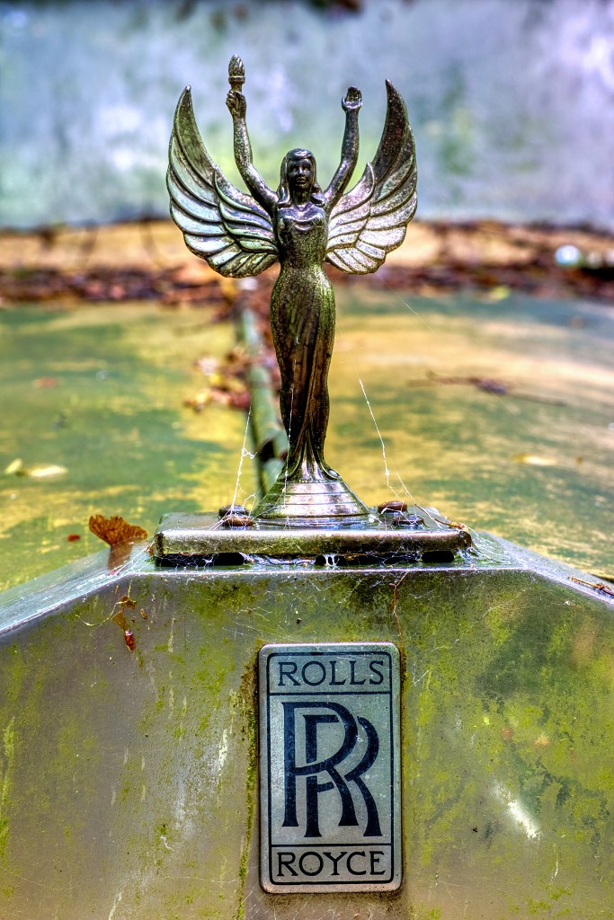 HDR Auto Skulpturen Park museum Neandertal oldtimer urbex decay abandoned derelict abandonne Michael Fröhlich froehlich Duitsland deutschland kunst art